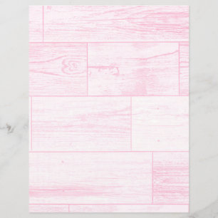 Pink wood texture scrapbook paper