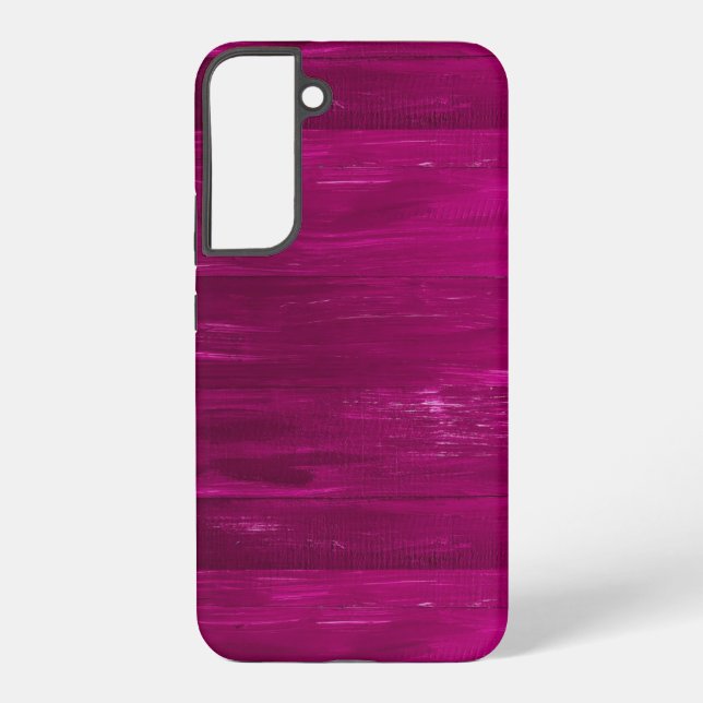 Pink wood texture stripes samsung galaxy case (Back)