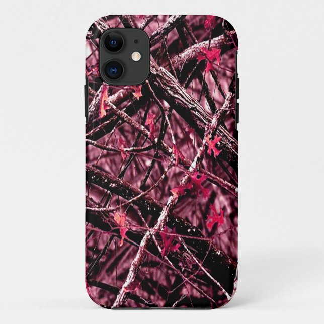 Pink Woodland Camo Case-Mate iPhone Case (Back)