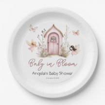 Pink Woodland Fairies Baby Shower
