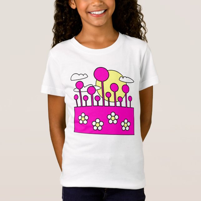 Pink World - Customised T-Shirt (Front)