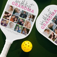 Pink Worlds Best Grandma | Photo Collage