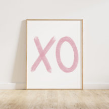 Pink XO