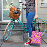 Pink Yellow Camouflage Camo Pattern