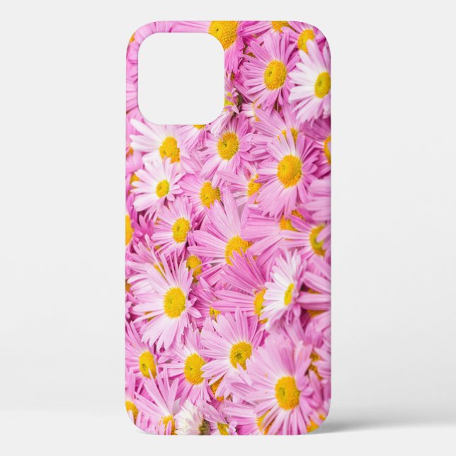 Pink Yellow Flowers Seamless Background Case-Mate iPhone Case (Back)