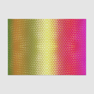 Pink Yellow Glitter Tissue Paper
