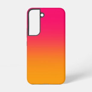 Pink Yellow Gradient  Samsung Galaxy Case