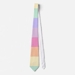 Pink Yellow Orange Blue Green Purple Womens Mens Tie