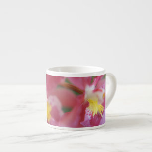 Pink & Yellow Orchids Espresso Cup
