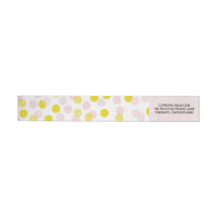 Pink & Yellow Polka Dots Confetti Pattern