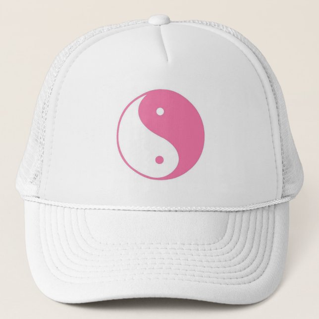 Pink Yin-Yang Cap (Front)
