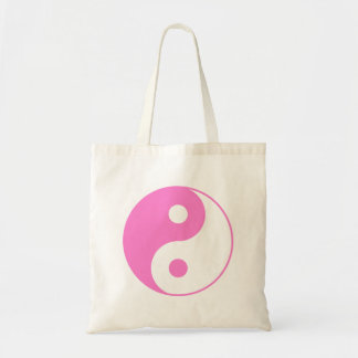 Pink Yin Yang Tote Bag