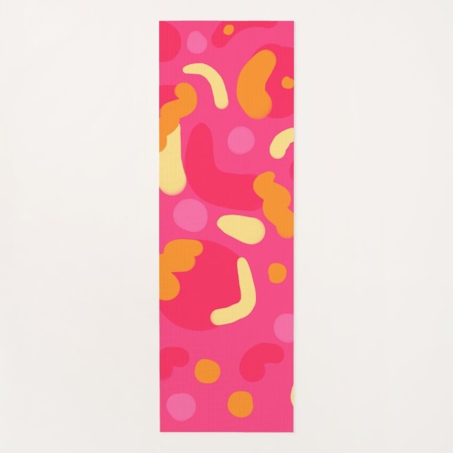 Pink  yoga mat (Front)