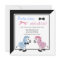 Pink Zebra Blue Zebra Gender Reveal