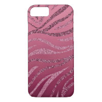 Pink Zebra Glitter