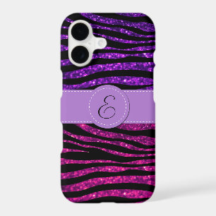 Pink Zebra, Green Zebra, Glitter Zebra, Monogram
