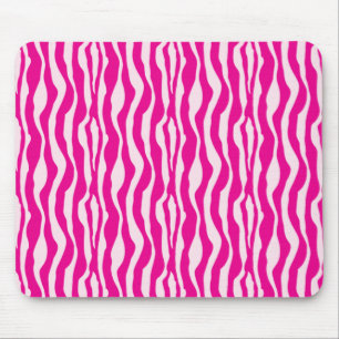 Pink Zebra Mouse Mat