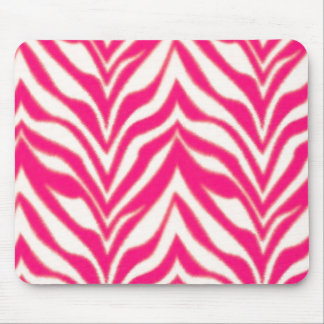 Pink Zebra Mouse Mat
