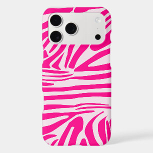 Pink zebra print