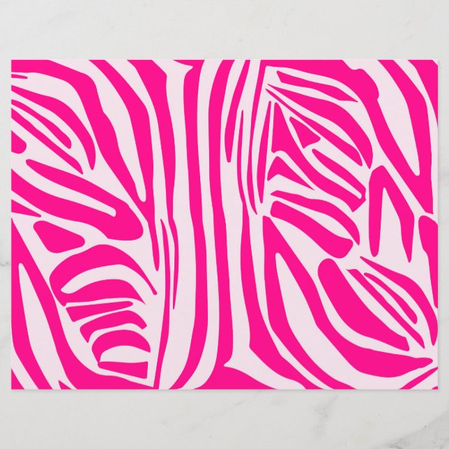 Pink zebra print (Front)