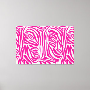 Pink zebra print