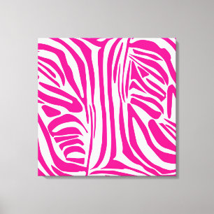 Pink zebra print