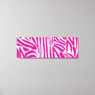Pink zebra print