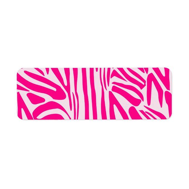 Pink zebra print (Front)