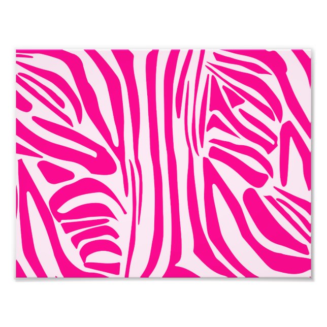 Pink zebra print (Front)