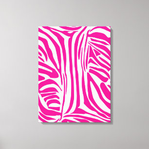 Pink zebra print