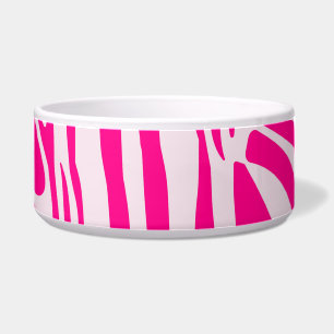 Pink zebra print