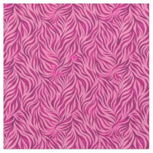 Pink Zebra Print Barbiecore Y2K Animal Pattern Fabric