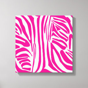 Pink Zebra Print Pattern