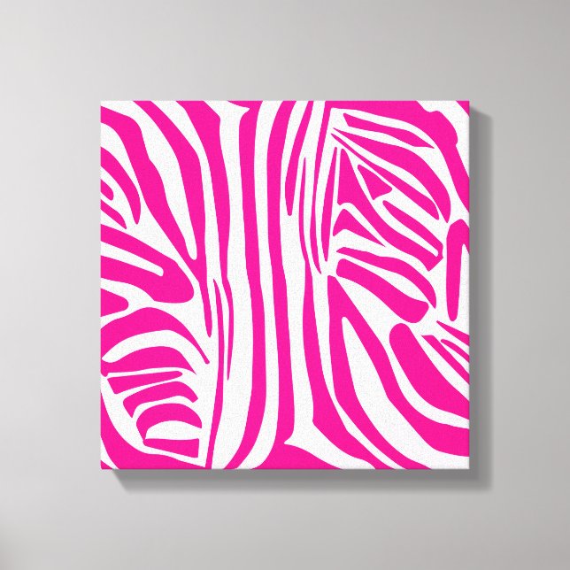 Pink Zebra Print Pattern (Front)