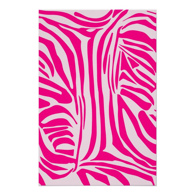 Pink Zebra Print Pattern (Front)
