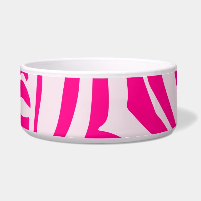 Pink Zebra Print Pattern (Front)