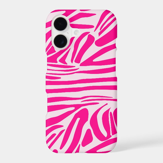 Pink Zebra Print Pattern (Back)