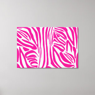 Pink Zebra Print Pattern