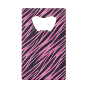 Pink Zebra Stripe Background