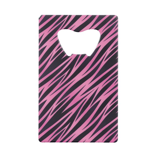 Pink Zebra Stripe Background (Front)