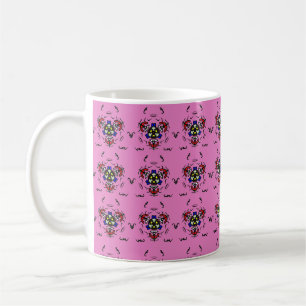 Pink Zen Mandala" Coffee Mug