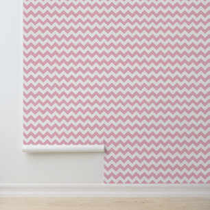 Pink Zigzag, Pink Chevron, Geometric Pattern Wallpaper
