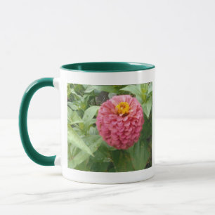 Pink Zinnia Mug