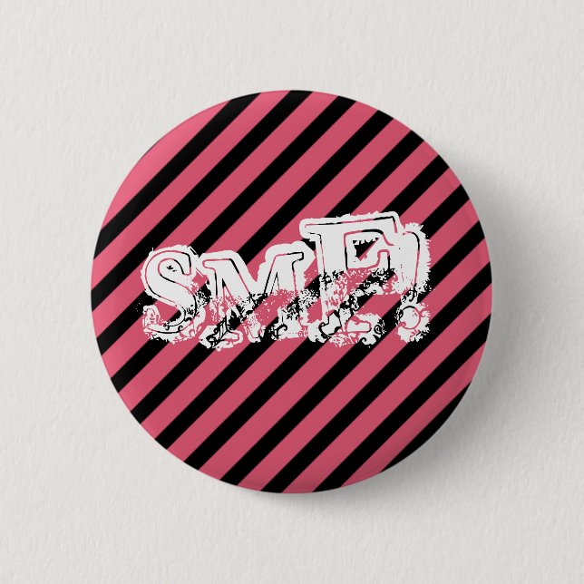PinkBlack Button (Front)