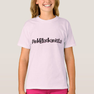 pinkblackanista tshirt