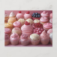 Pinke Sweet Cupcakes Valentine's Day