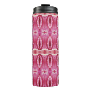 Pinkey Rose Ikat 6 San Telmo Thermal Tumbler