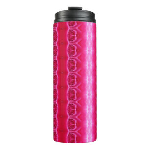 Pinkey Rose Ikat 8 Thermal Tumbler
