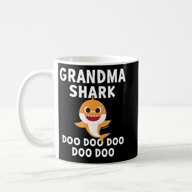 Pinkfong Grandma Shark Official Sweat Coffee Mug (Left)