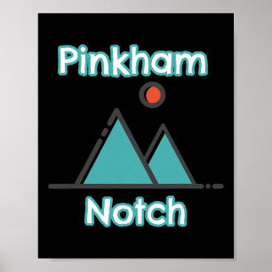 Pinkham Notch New Hampshire Rustic White Mountains Poster